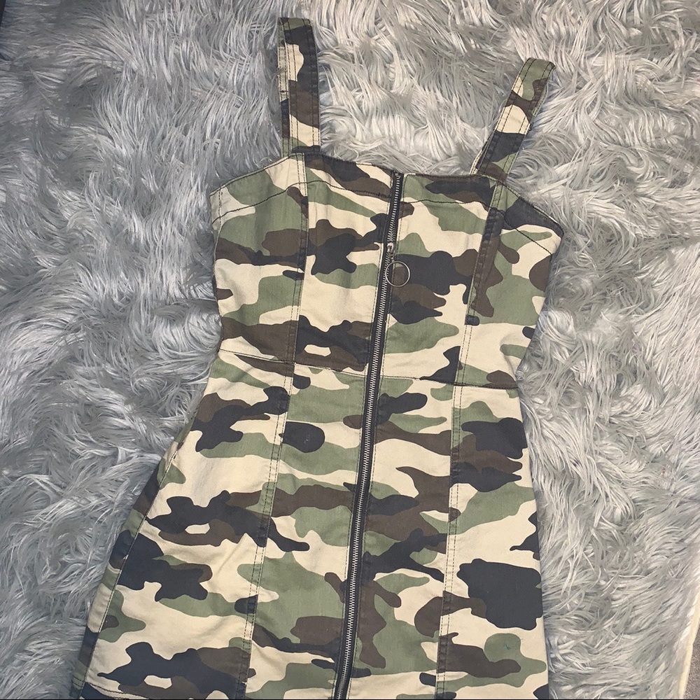 H&M Camo Dress